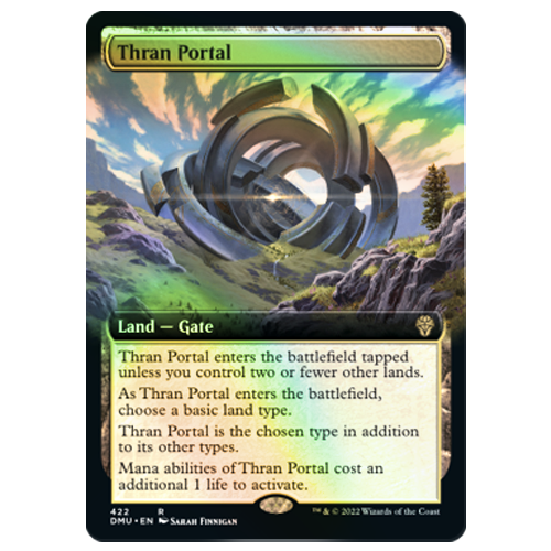 Thran Portal - Extended Art (foil) MtG Artist Proof — Sarah